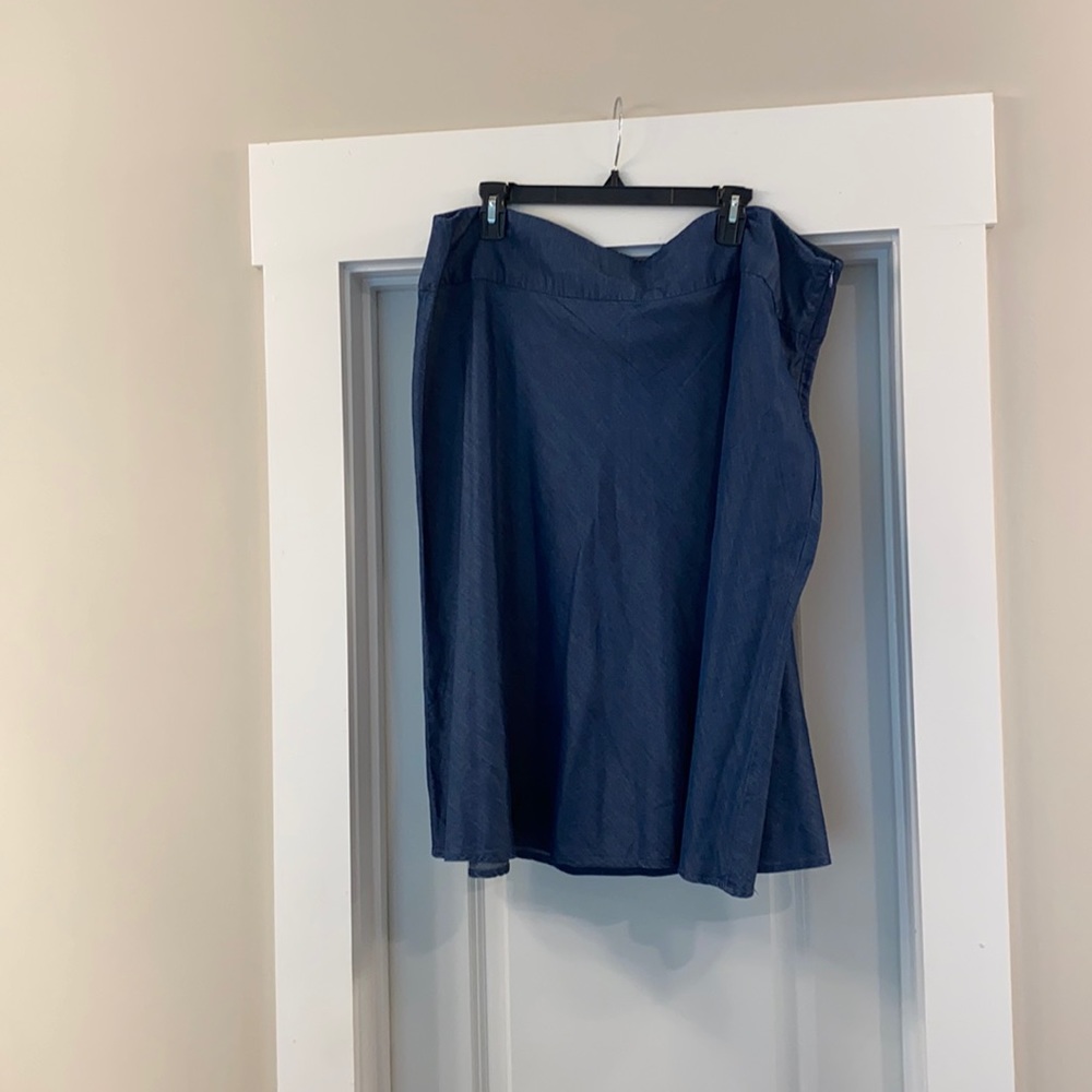 Blue Jean A-line skirt